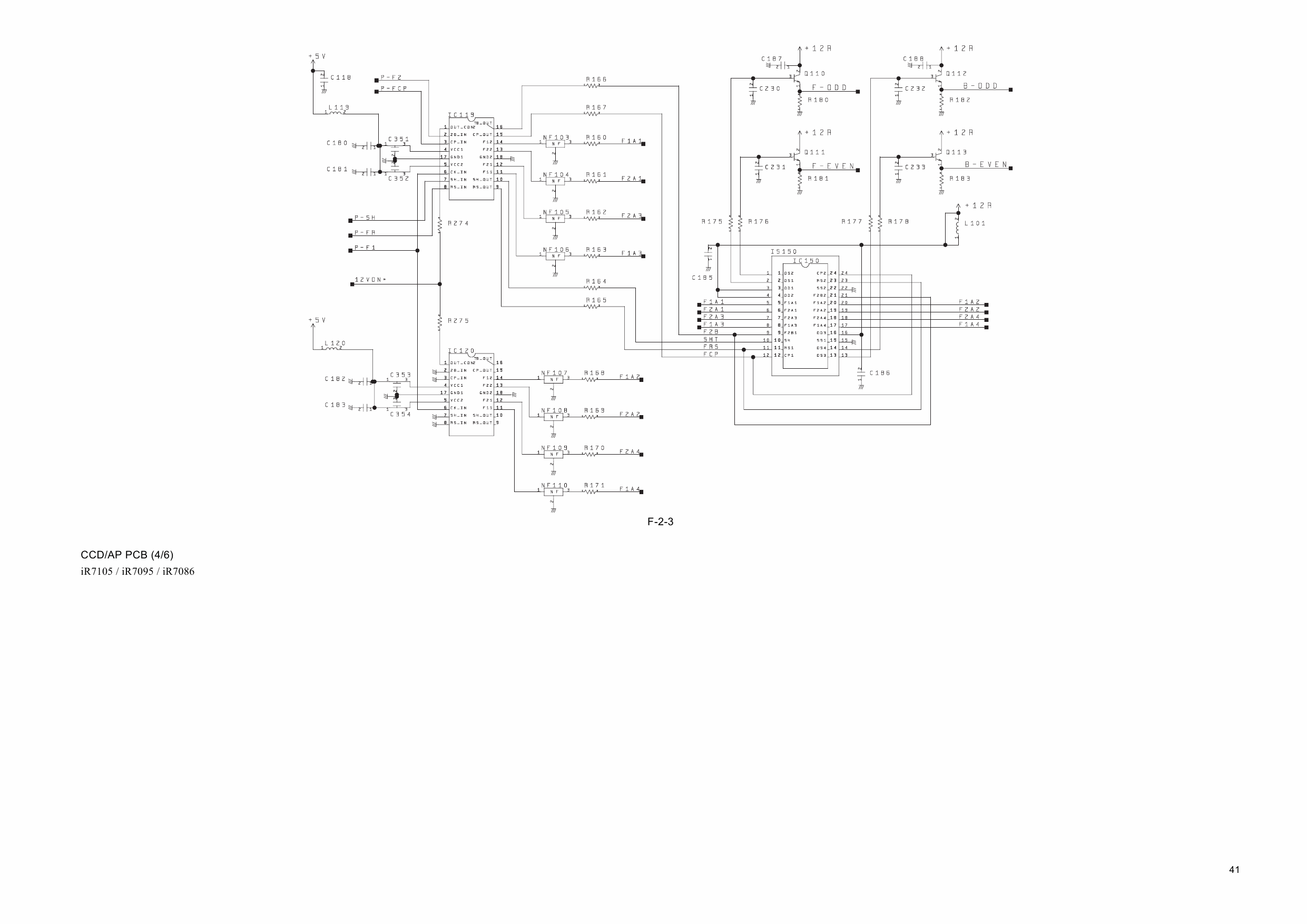 Canon imageRUNNER-iR 7105 7095 7086 Circuit Diagram-4